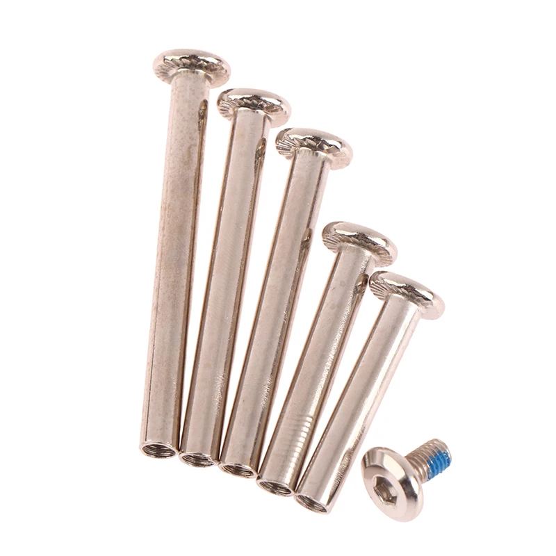 2Sets stainless steel luggage screws, luggage accessories Luggage Wheels Bolts 6*33-60mm