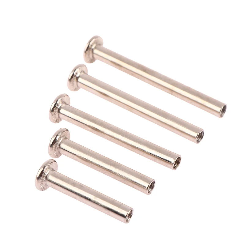2Sets stainless steel luggage screws, luggage accessories Luggage Wheels Bolts 6*33-60mm
