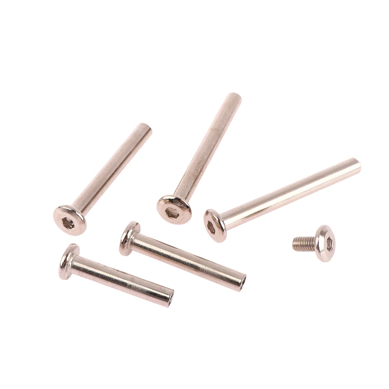 2Sets stainless steel luggage screws, luggage accessories Luggage Wheels Bolts 6*33-60mm
