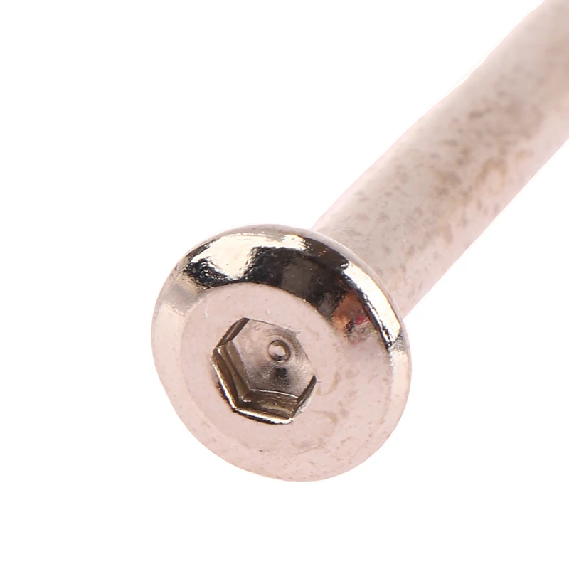 2Sets stainless steel luggage screws, luggage accessories Luggage Wheels Bolts 6*33-60mm