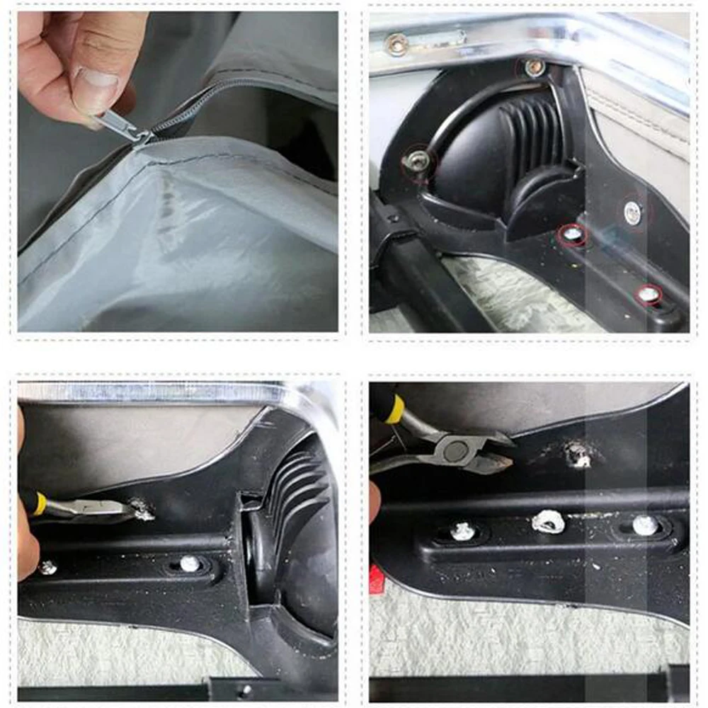 GUGULUZA Luggage Wheels Accessories, Suitcase Trolley Universal Wheel Casters Replacement Wearable Repair Old Suitcase #STA-72