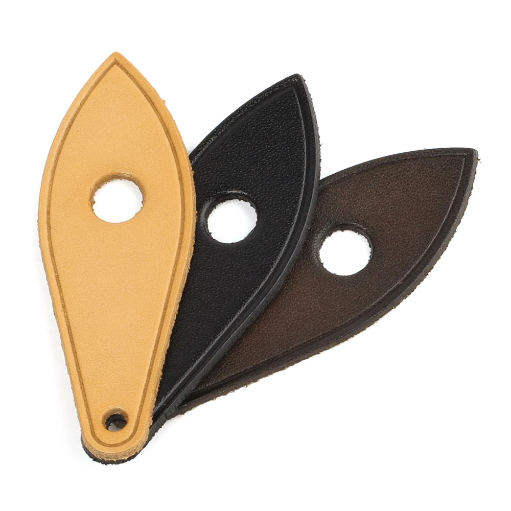 2Pcs/Lot Fashion Handbag Zipper Pulls Genuine Vachetta Leather Replacement for Speedy 25/30/35 Bag Designer Zipper Pull