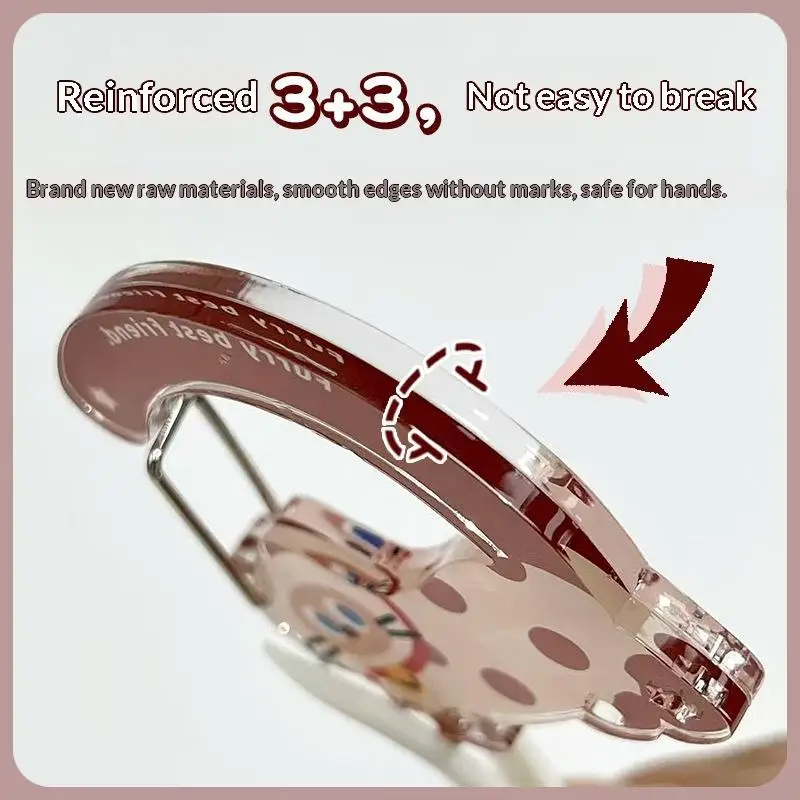 Kawaii Acrylic Carabiner Keychain Cute Cartoon Key Ring for Backpack, Bag Charm & Ita Bag Accessory〔CC88〕