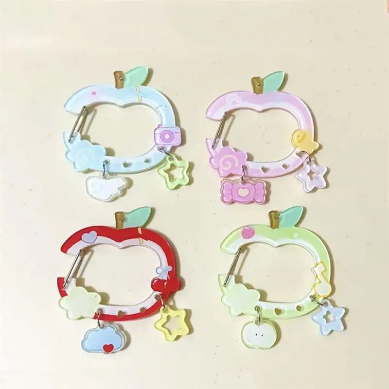 Kawaii Acrylic Carabiner Keychain Cute Cartoon Key Ring for Backpack, Bag Charm & Ita Bag Accessory〔CC88〕