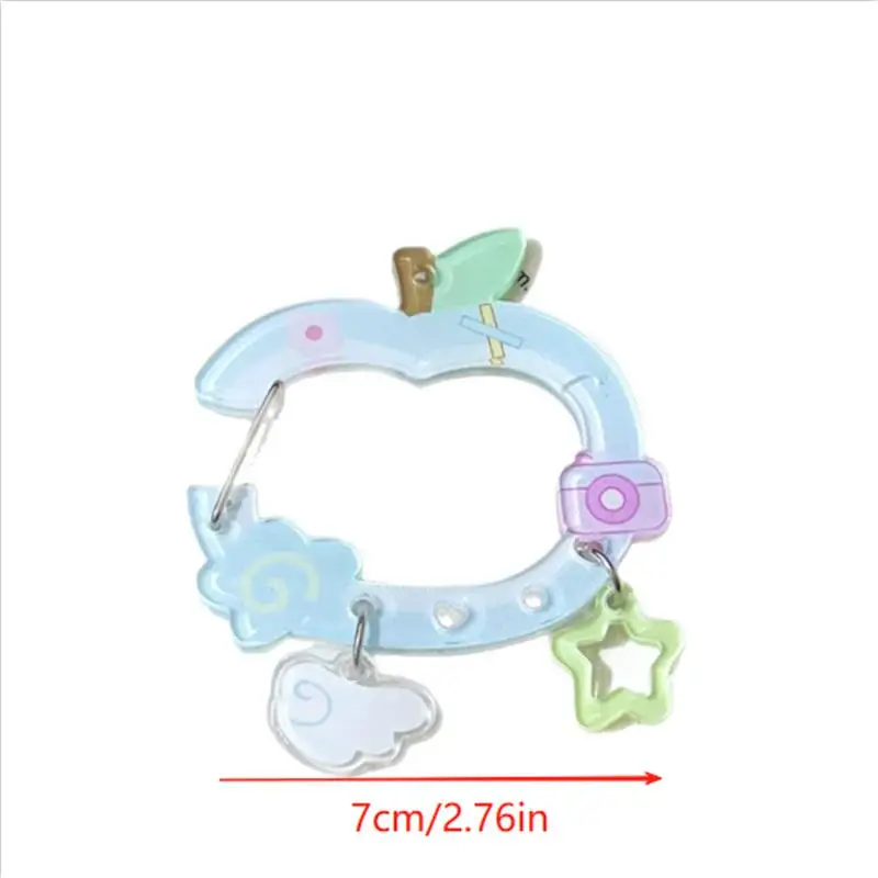 Kawaii Acrylic Carabiner Keychain Cute Cartoon Key Ring for Backpack, Bag Charm & Ita Bag Accessory〔CC88〕