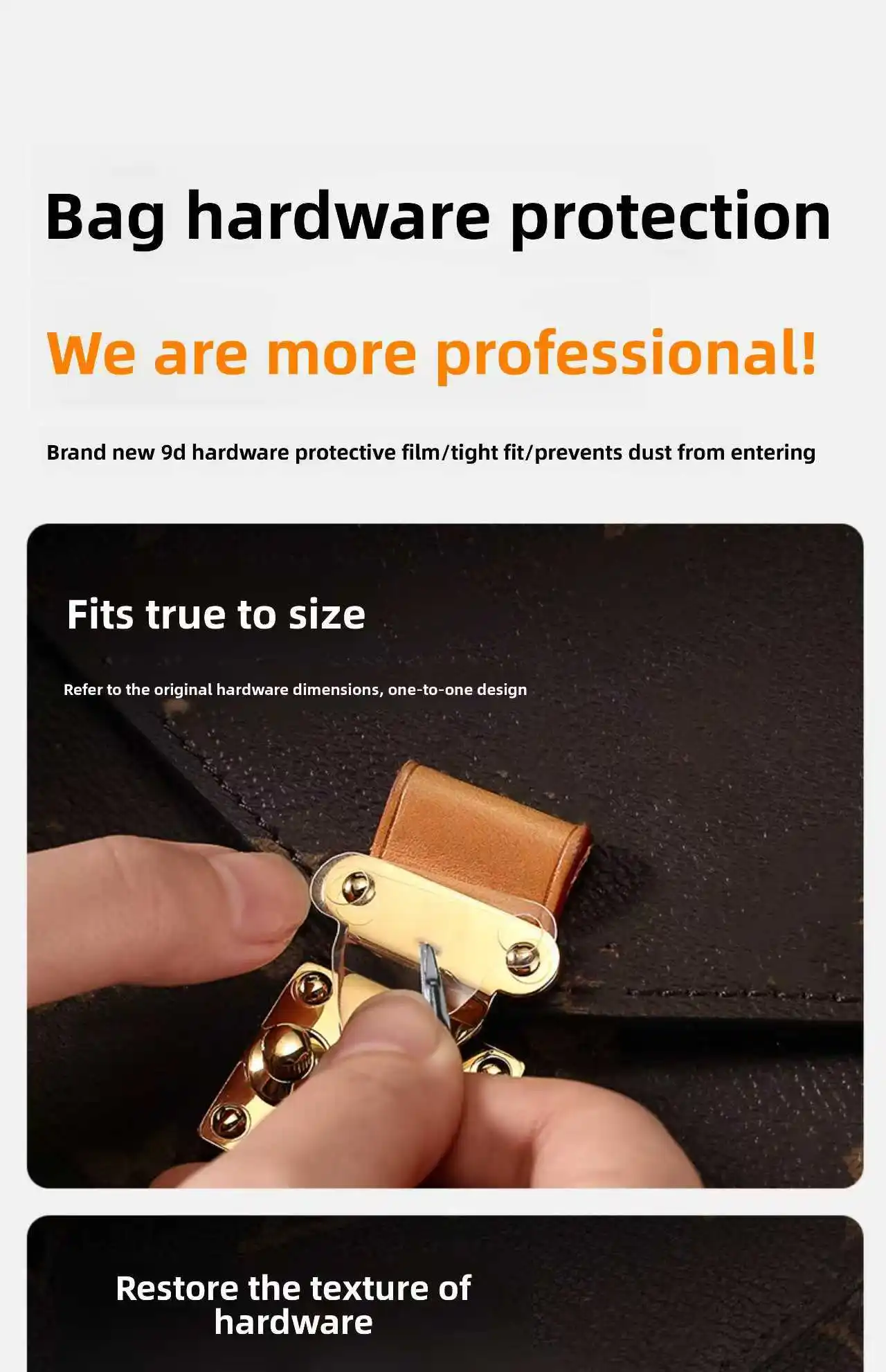 Metal Protective Film For Lv Speedy20 Metal Anti Oxidation Protective Film Invisibility Metal Protective Film Bag Accessories