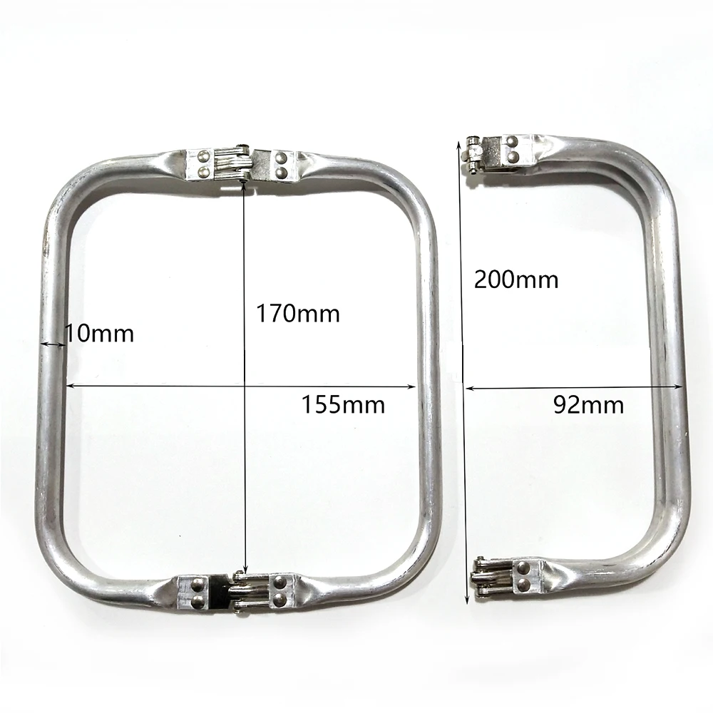 Metal Aluminum Tube Frame Bags Handle Accessories Clutch Bag Wallet Pouch Handbag Bag Parts Accessories 16/20/22/25/30cm