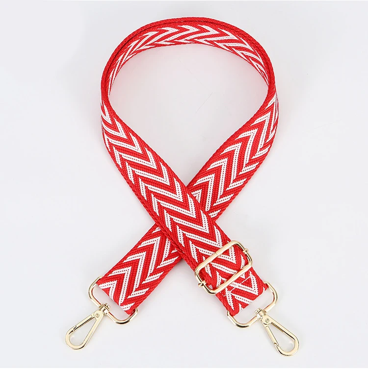 Colorful Bag Strap Women Shoulder Crossbody Bag Belt Adjustable Wide Strap Bag Part Accessories Female Messenger Bag Strap 130cm