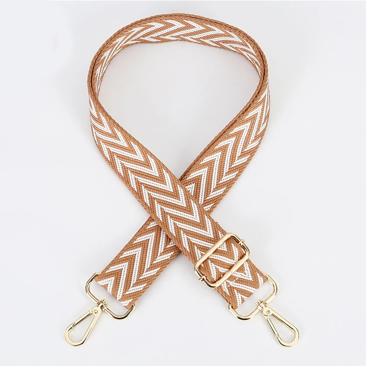 Colorful Bag Strap Women Shoulder Crossbody Bag Belt Adjustable Wide Strap Bag Part Accessories Female Messenger Bag Strap 130cm