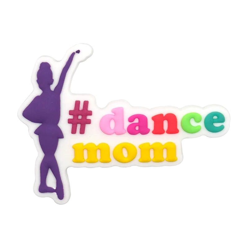 1pcs Mom Life Charms For Beach Bag Accessories Colourful Cool Moms Clus Decoration Dog Beach Tote Bag Accessories