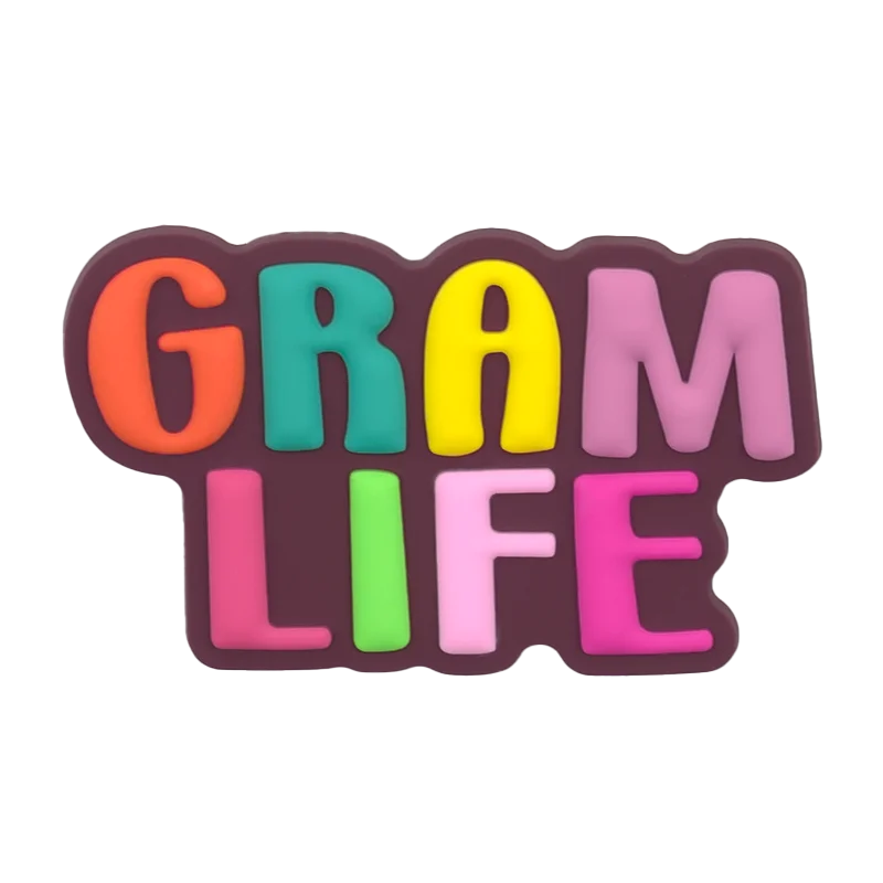 1pcs Mom Life Charms For Beach Bag Accessories Colourful Cool Moms Clus Decoration Dog Beach Tote Bag Accessories