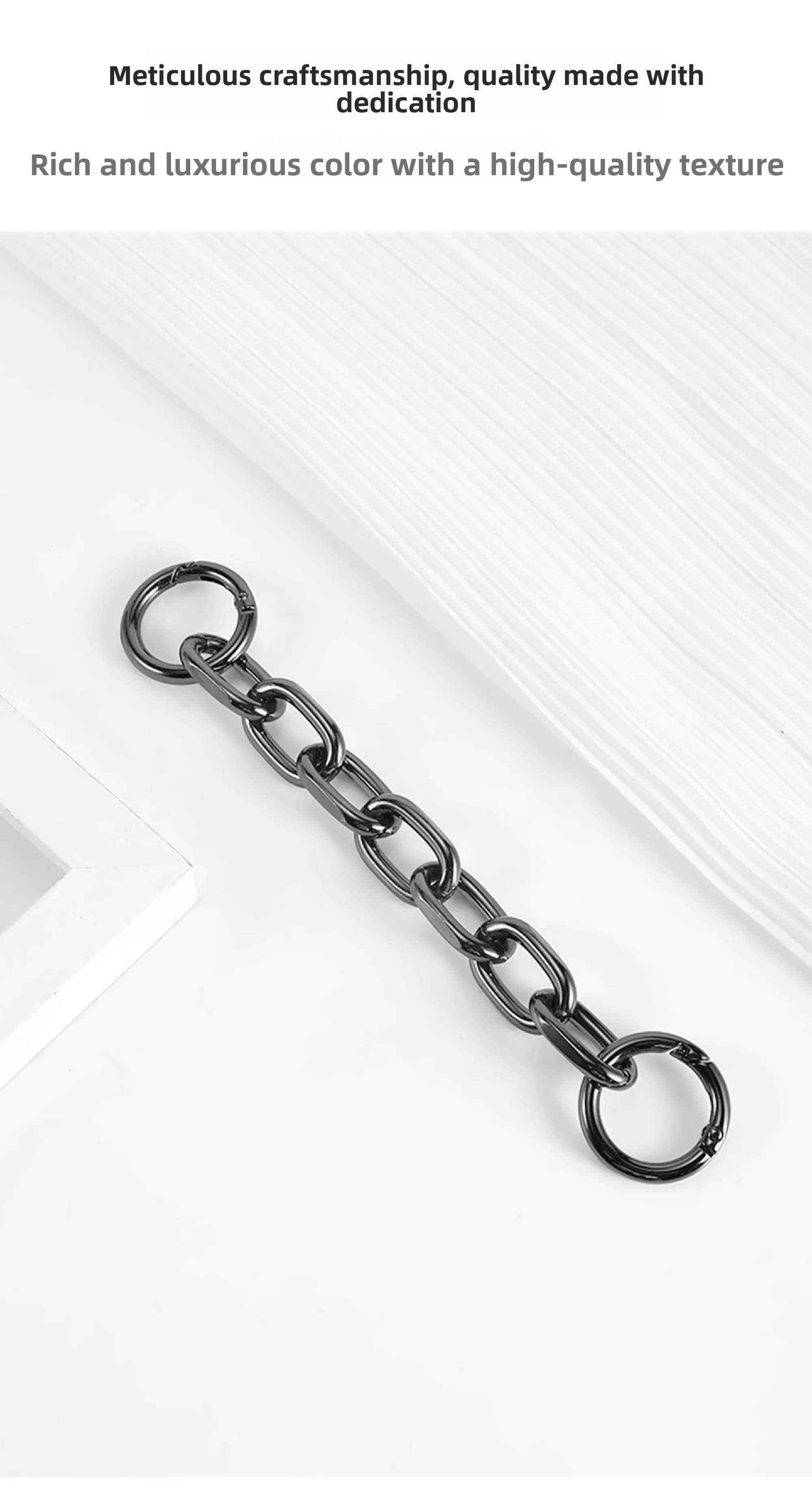 Extension Chain For Longchamp Hobo Crossbody Bag Belt Shoulder Strap Bag Decoration Bag Chain Bag Transformation Accessories