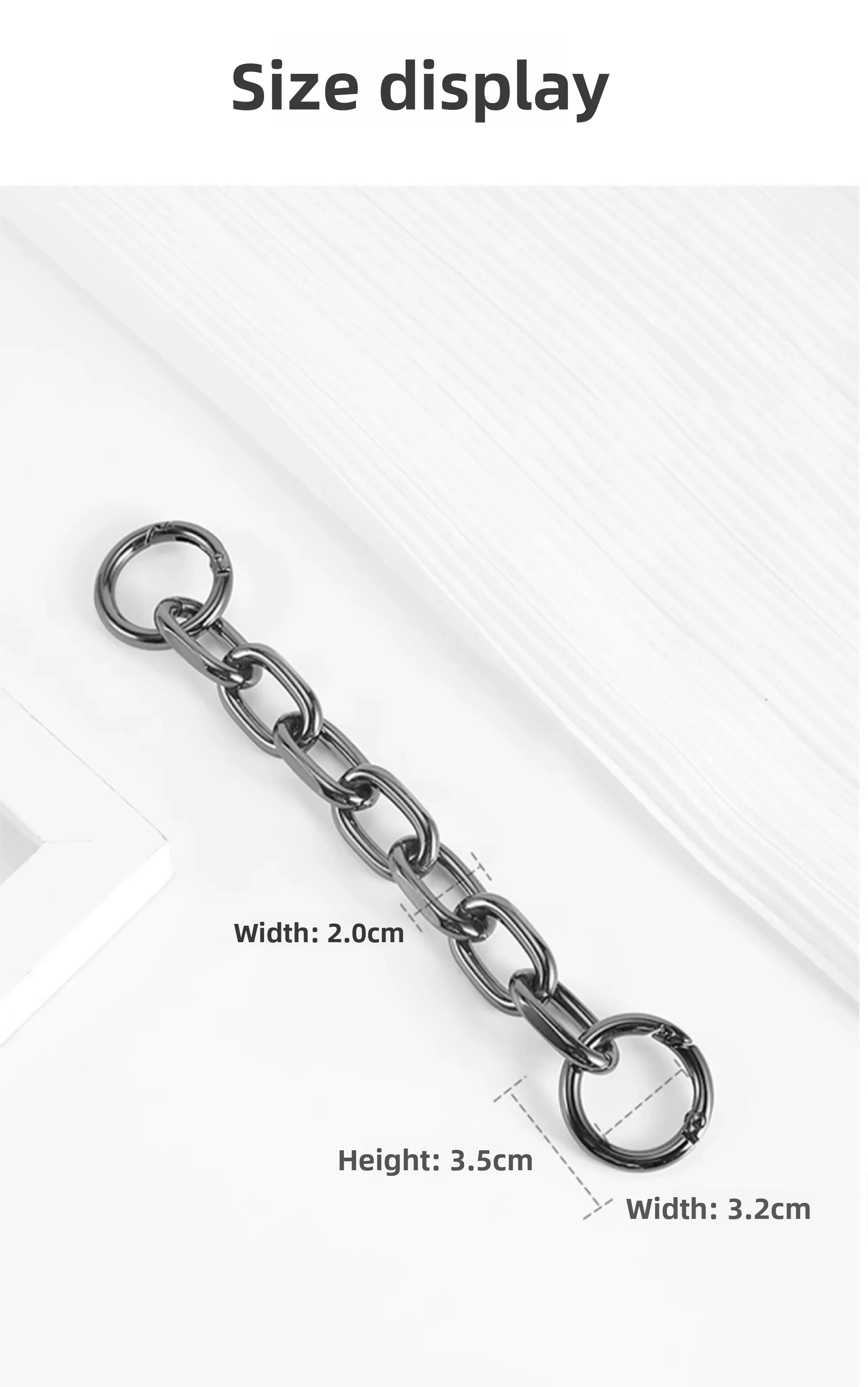 Extension Chain For Longchamp Hobo Crossbody Bag Belt Shoulder Strap Bag Decoration Bag Chain Bag Transformation Accessories