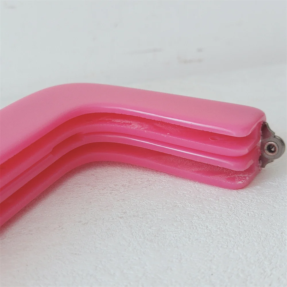 Pro Lady Handbag Handcraft Repair Diy Sewing Accessories Square Acrylic Handbags Handle Resin Big Ball Kiss Clasp Purse Frames