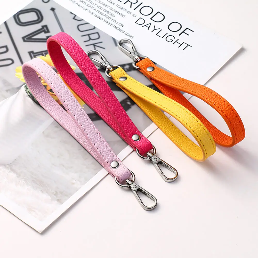 19cm Pu Leather Women Purse Bag Strap Bag Handles DIY Replacement Ladies Wallet Clutch Handbag Handle Belts Strap Bag Accessorie