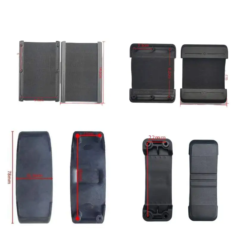 Luggage Hinges Suitable for Samsonite Suitcase Accessories Replacement Butt Hinge Replair Suitcases Gemels Coupling Head