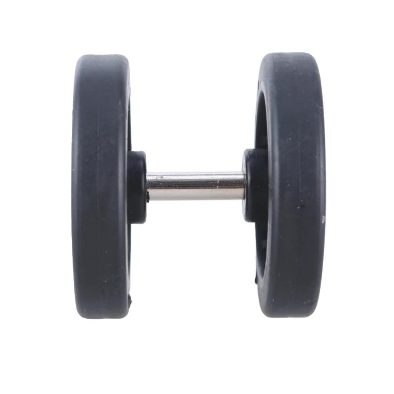 8Pcs 55x11mm Suitcase Luggages Double Swivels Castors Repair Kits Easy to Install for Replacement Luggages