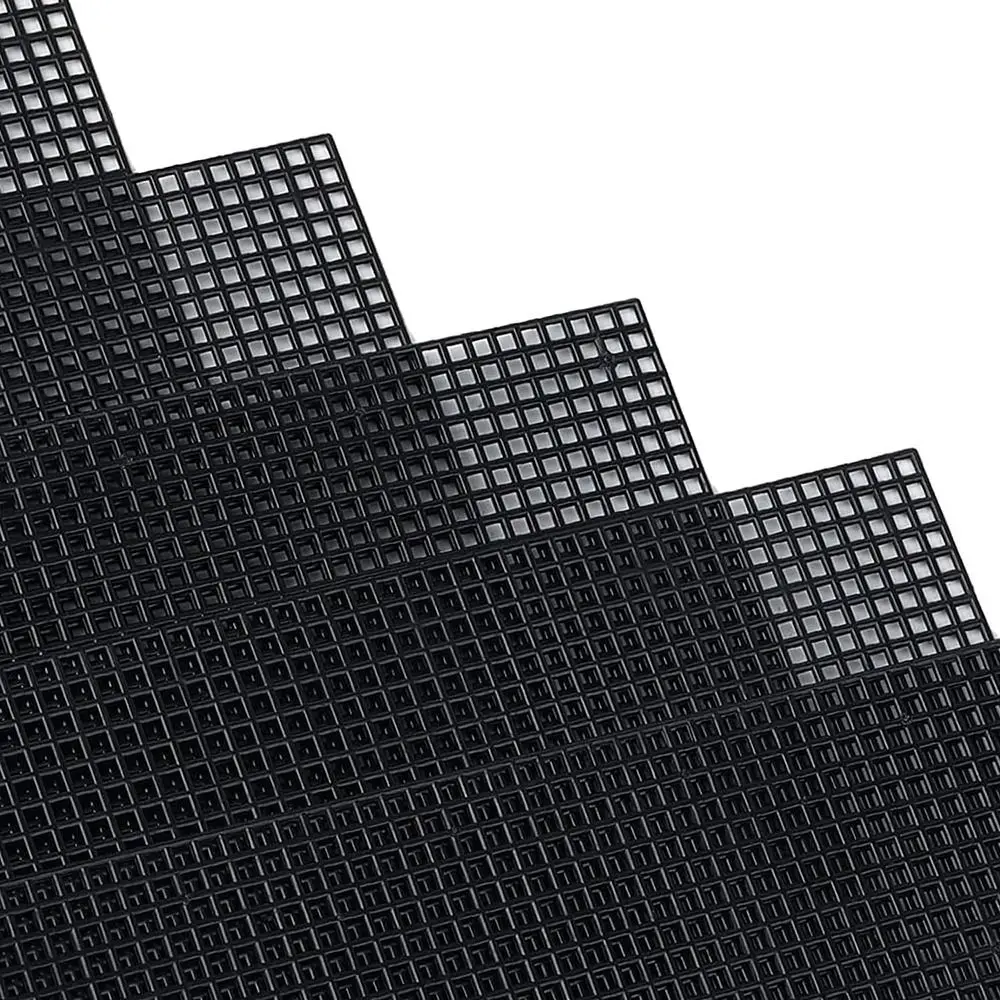 DIY Handmade Plastic Canvas Sheet Plastic Mesh Canvas Sheets Eye Mesh for Embroidery Acrylic Yarn Crafting Crochet Projects