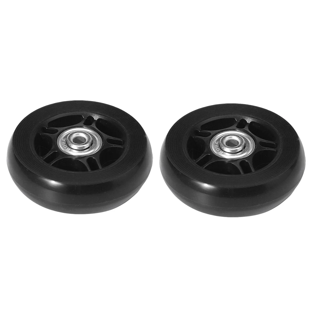 Suitcase Parts Axles Silent Travel Luggage Wheels with Metal Bearings Resistant Wheels Casters Repair Kit Replacement Axles