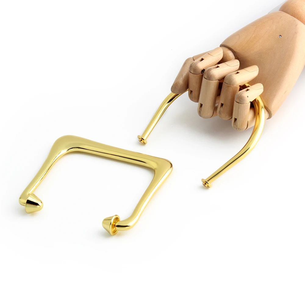 2/4/10PCS Metal Bag Frame For Women Casual Handbag Handles Clutch Bag Shoulder Crossbody Strap Handmade Replacement Accessories