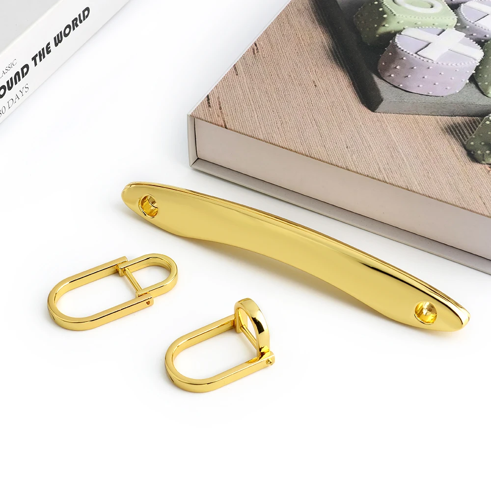 2/4/10PCS Metal Bag Frame For Women Casual Handbag Handles Clutch Bag Shoulder Crossbody Strap Handmade Replacement Accessories