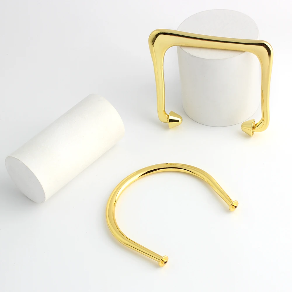 2/4/10PCS Metal Bag Frame For Women Casual Handbag Handles Clutch Bag Shoulder Crossbody Strap Handmade Replacement Accessories