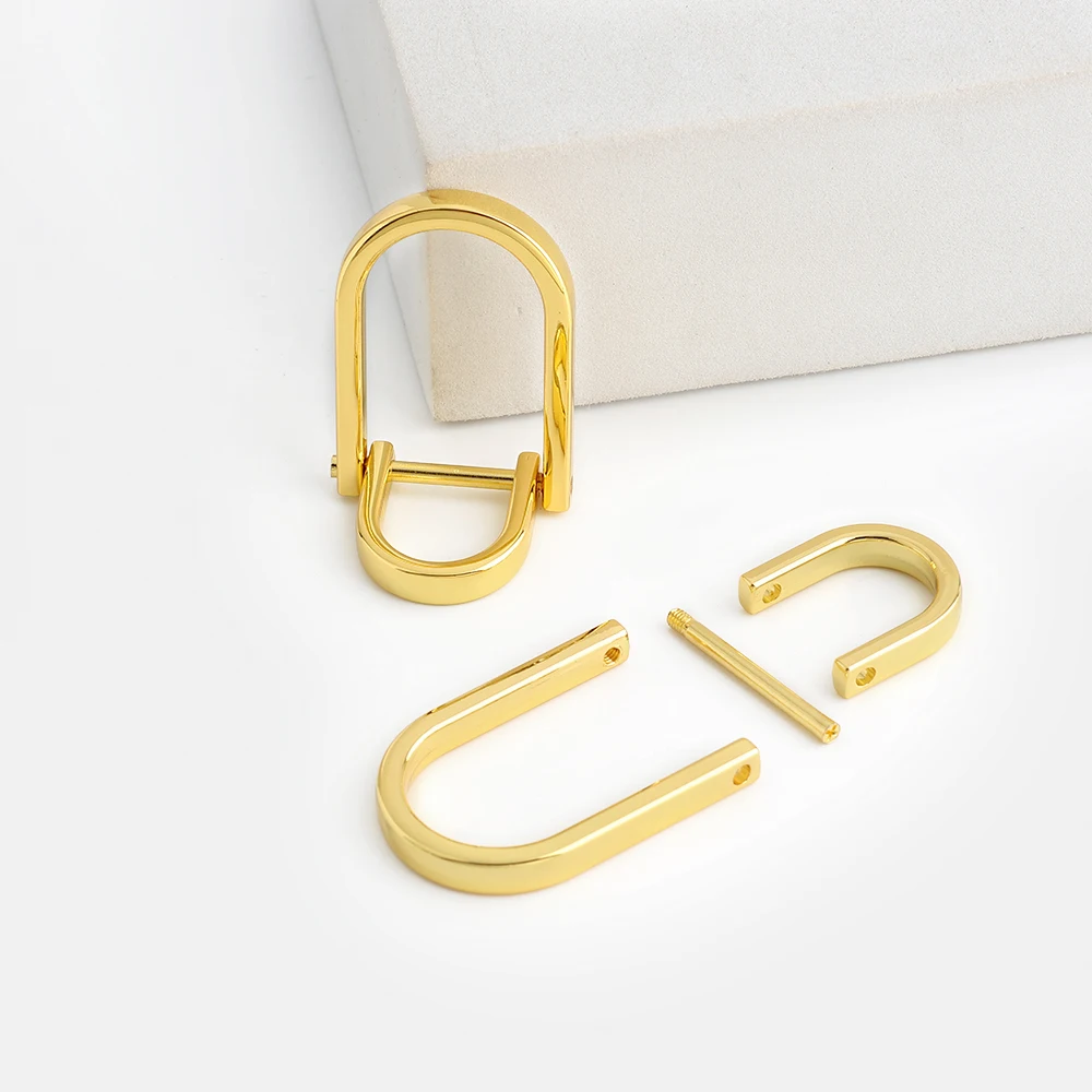 2/4/10PCS Metal Bag Frame For Women Casual Handbag Handles Clutch Bag Shoulder Crossbody Strap Handmade Replacement Accessories