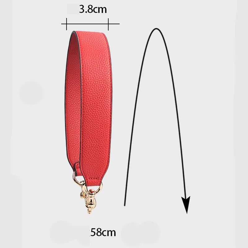 XMESSUN New Trendy Ladies' Bag Shoulder Straps,Hand Straps,Genuine Leather Straps,Wide Shoulder Straps,Short Strap Accessories