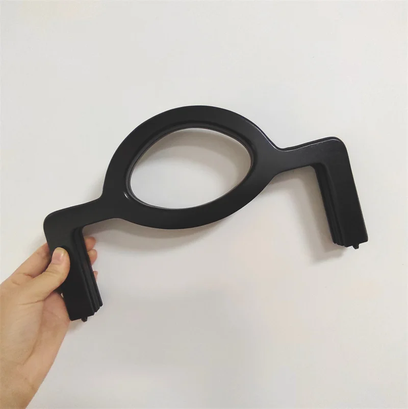One Piece Wholesale China Factory 30 Cm Coffee Wooden Purse Frame Bag Handle DIY Accessories Wood Obag Handle Purse Frame