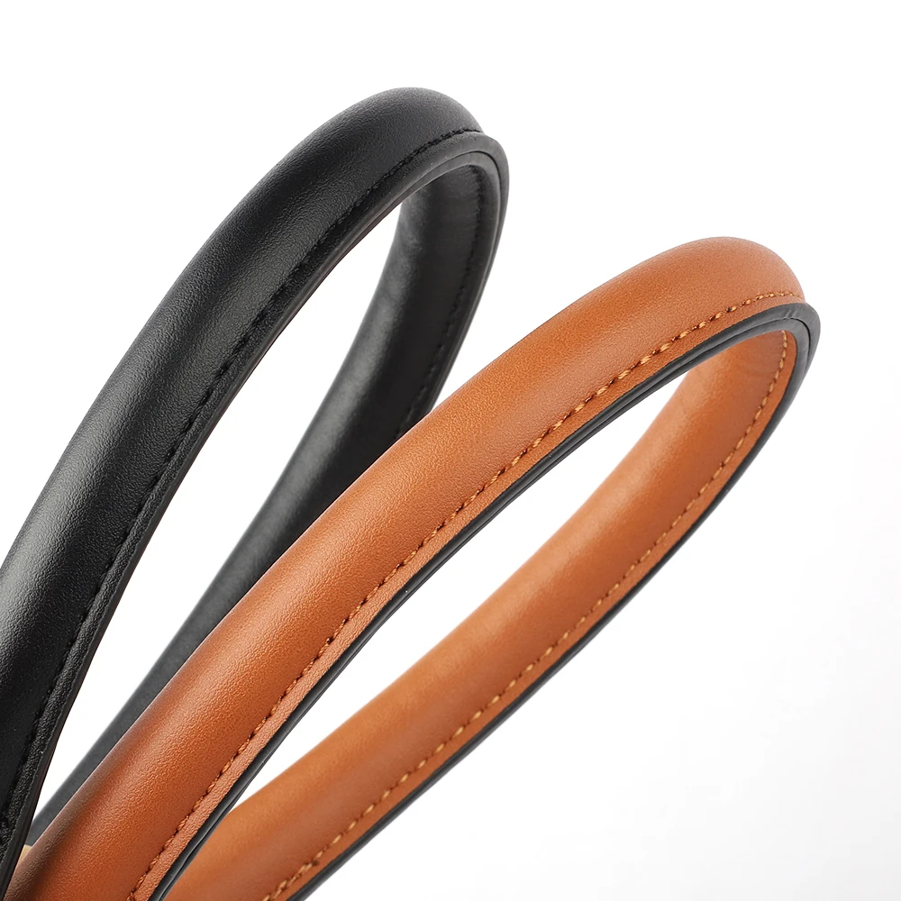 2pcs 45cm PU Leather Detachable Bag Handles Women Bags Shoulder Handbag Slim Handles Strap Belt DIY Replacement Accessories