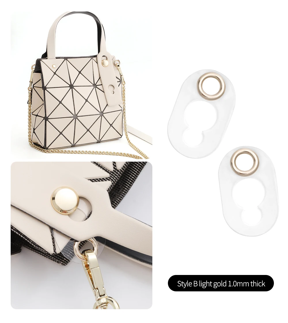 CRAZYSMITH Transformation Buckles for Issey Miyake Underarm Crossbody Replacement Bag Strap Anti-wear Buckle Bag Strap Connector