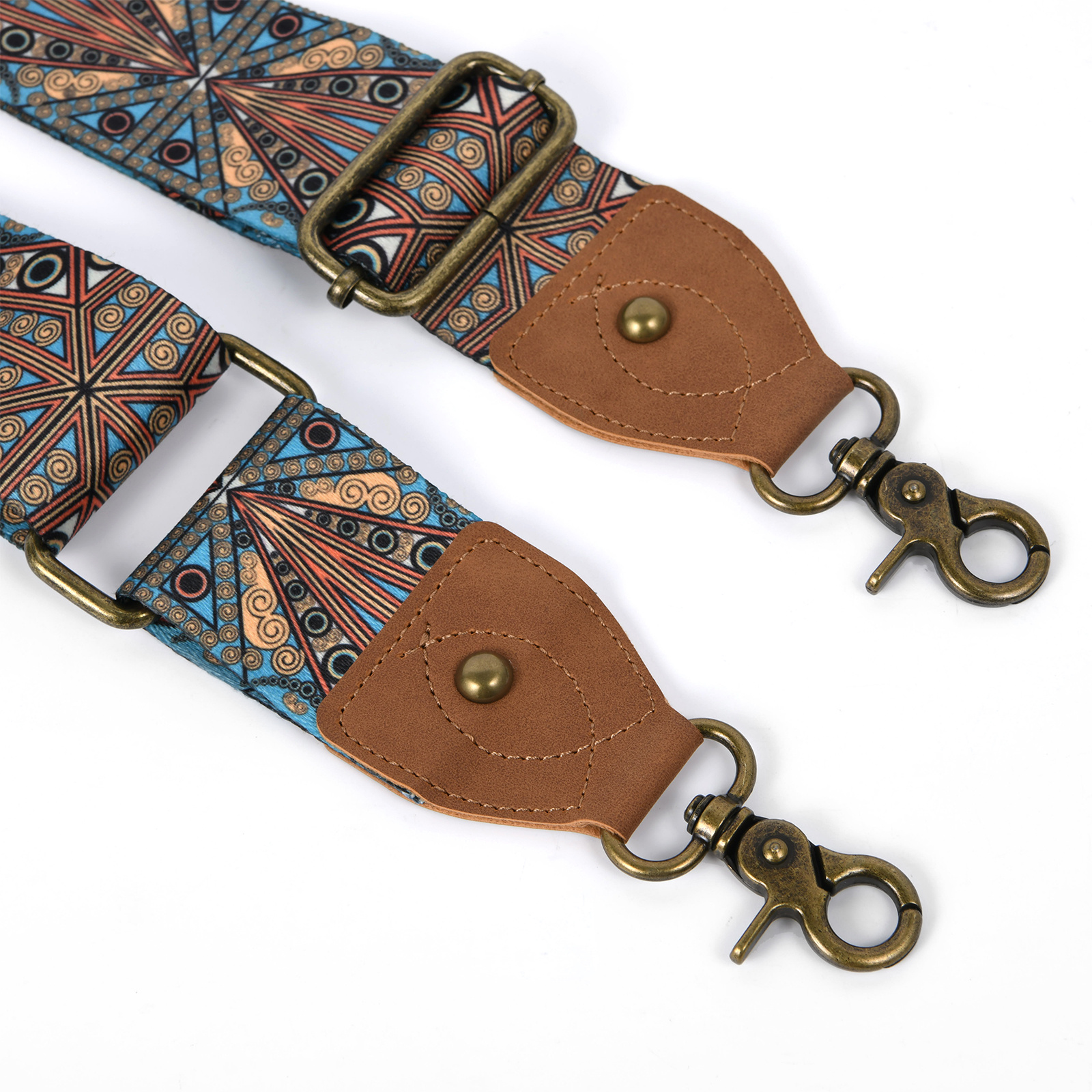 Ethnic Embroidery Wide Purse Straps For Women Shoulder Crossbody Bags,Replacement Guitar Strap,Wide Purse Strap For Handbags