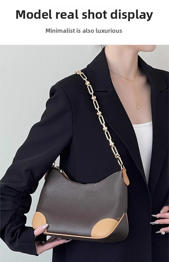 Decorative chain shoulder strap for women's bag fashion not easy to scratch and fade bag accessories