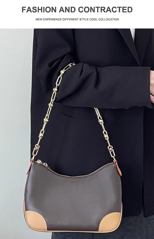 Decorative chain shoulder strap for women's bag fashion not easy to scratch and fade bag accessories