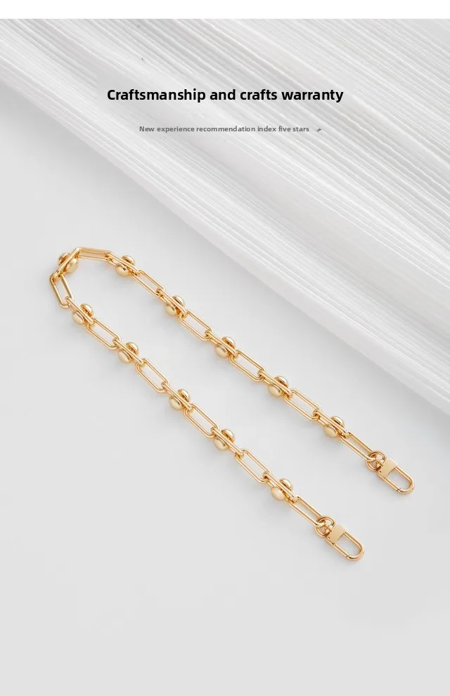 Decorative chain shoulder strap for women's bag fashion not easy to scratch and fade bag accessories