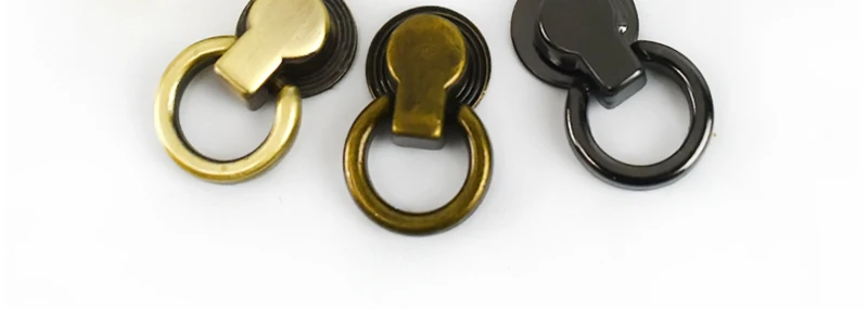 10/20Pc Deepeel 8x17mm Bag Side Clip Clasp Metal Ring Buckle Swivel Rivet Screw Handbag End Decoration Button Nail DIY Accessory