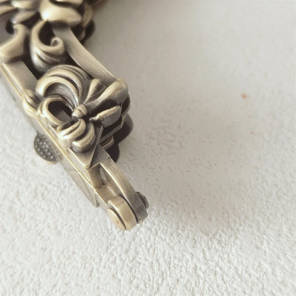 16.5cm*8cm Antique Brass Zinc Alloy 1 Piece Metal Frame Kiss Clasp Lock Obag purse Making DIY Craft Bag Clutch Coin Purse Frames