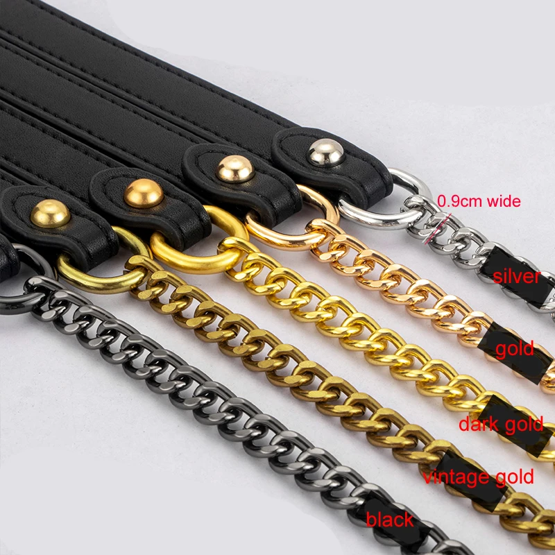 Women Bag Straps Handbag Crossbody Bag Chains Belt Shoulder Bag Strap Replacement Strap Accessory Bag Part Belt For Bags