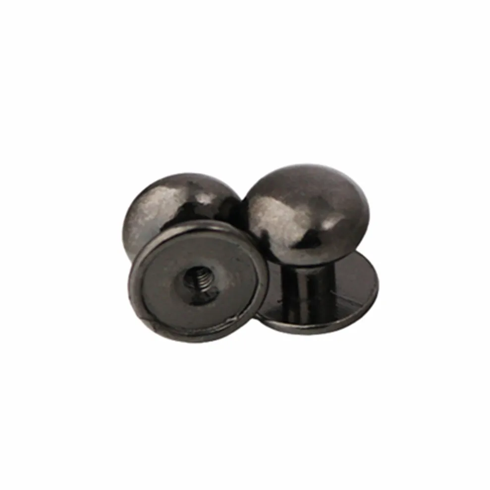 10-120Pcs 4/5/6/7/8/9/10MM Round Knob Rivets Metal Monk Head Screws Studs Alloy Nail Buckle Tack Cloth Button Bag Leather Crafts
