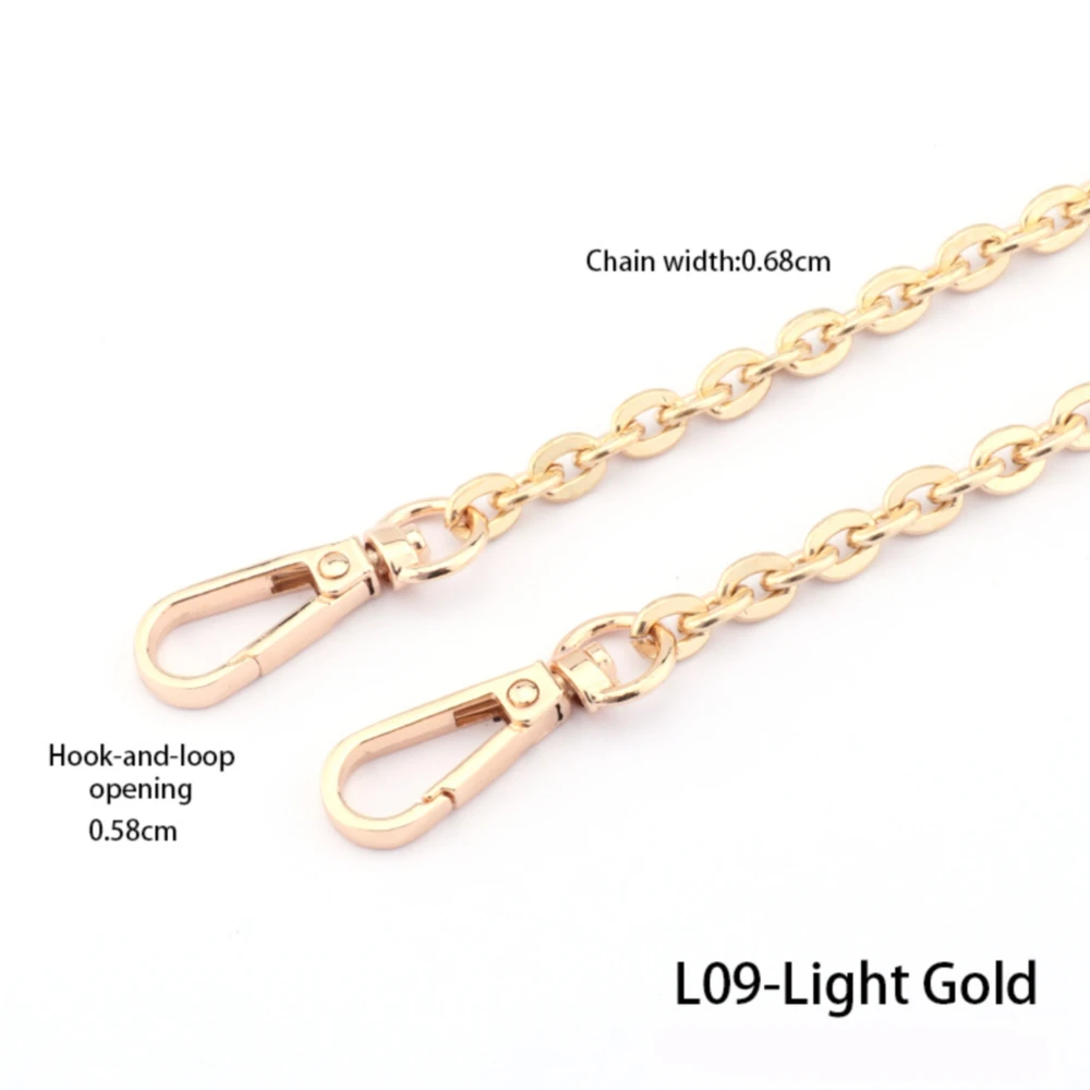 Metal Chain Strap for Bags DIY Handles Crossbody Accessories for Handbag Luxury Brand Detachable Replacement Purse Chain Strap