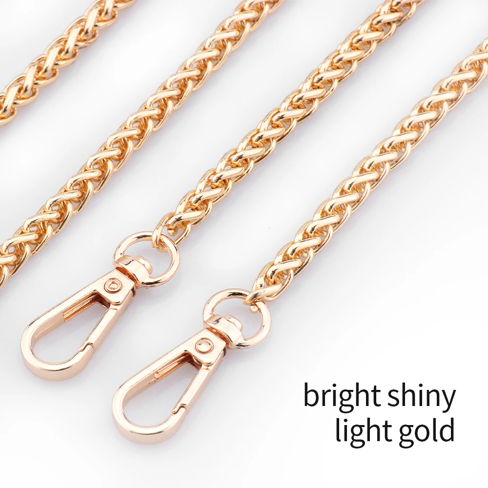 Metal Chain Strap for Bags DIY Handles Crossbody Accessories for Handbag Luxury Brand Detachable Replacement Purse Chain Strap