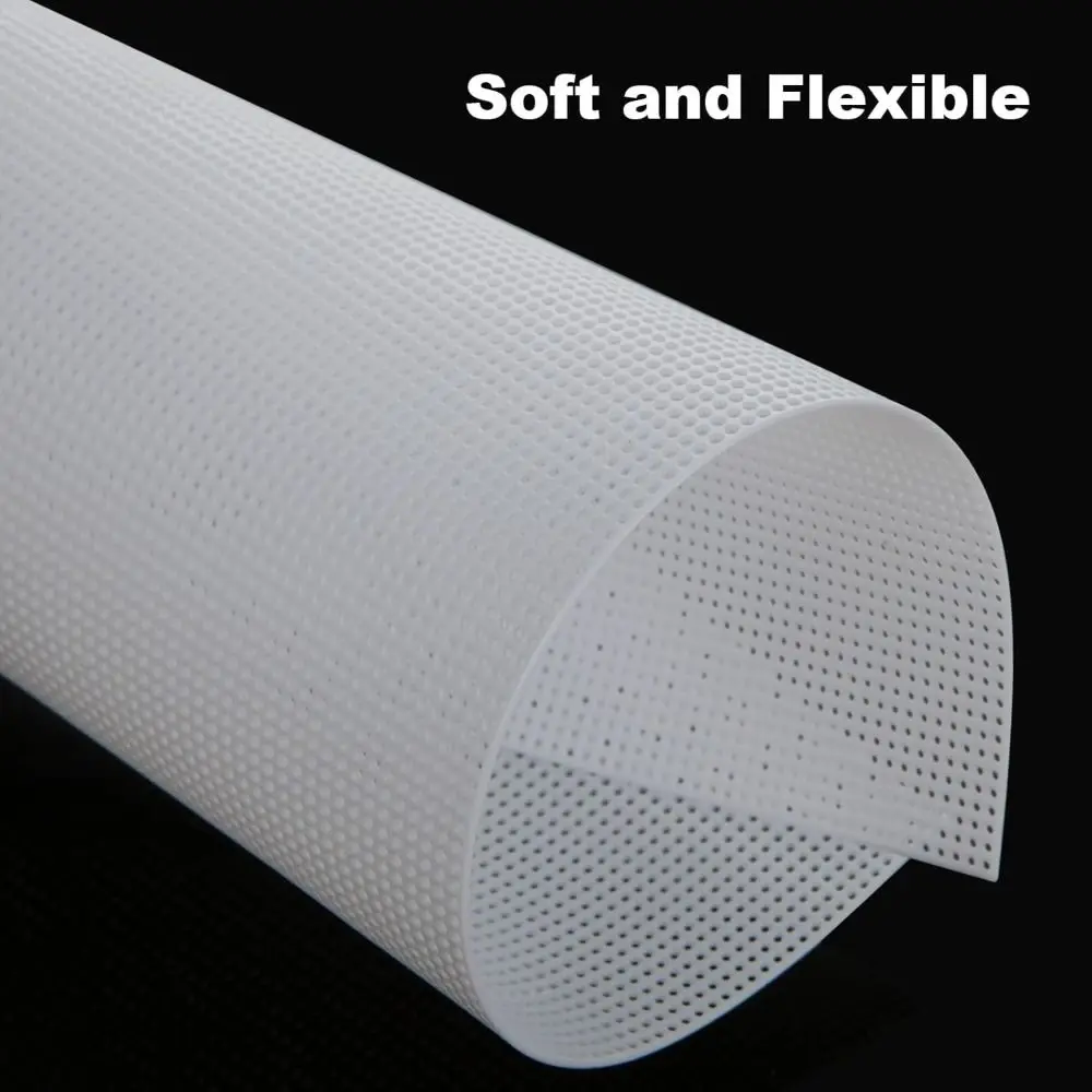 28x21CM DIY Handmade Plastic Sheet Plastic Mesh Canvas Sheets Eye Mesh for Embroidery Acrylic Yarn Crafting Crochet Projects