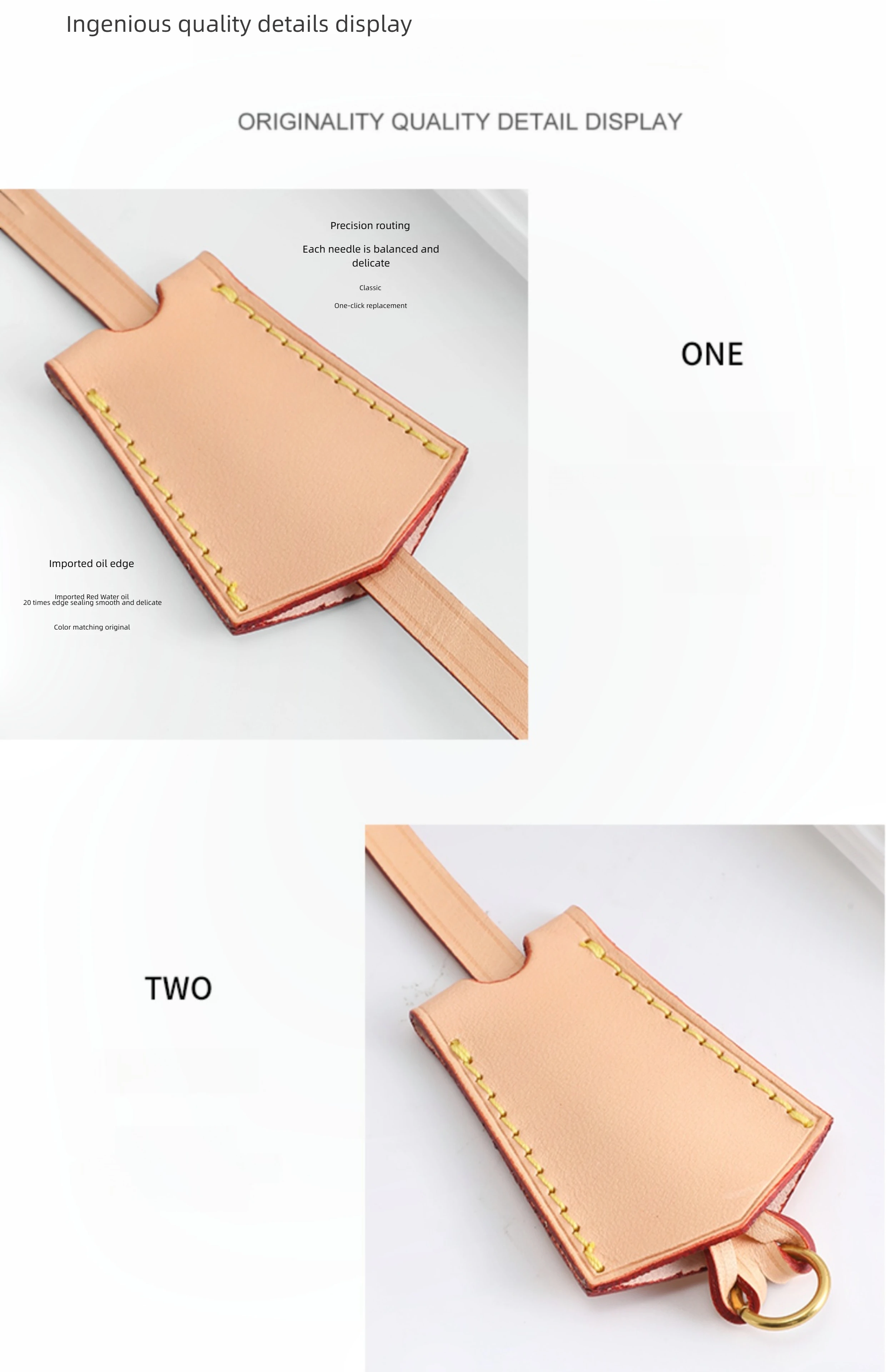Bag Charm for Speedy 25 30 Fashion High-End Bag Boarding Luggage Tag Keychain Hang Tag Bag Accessories