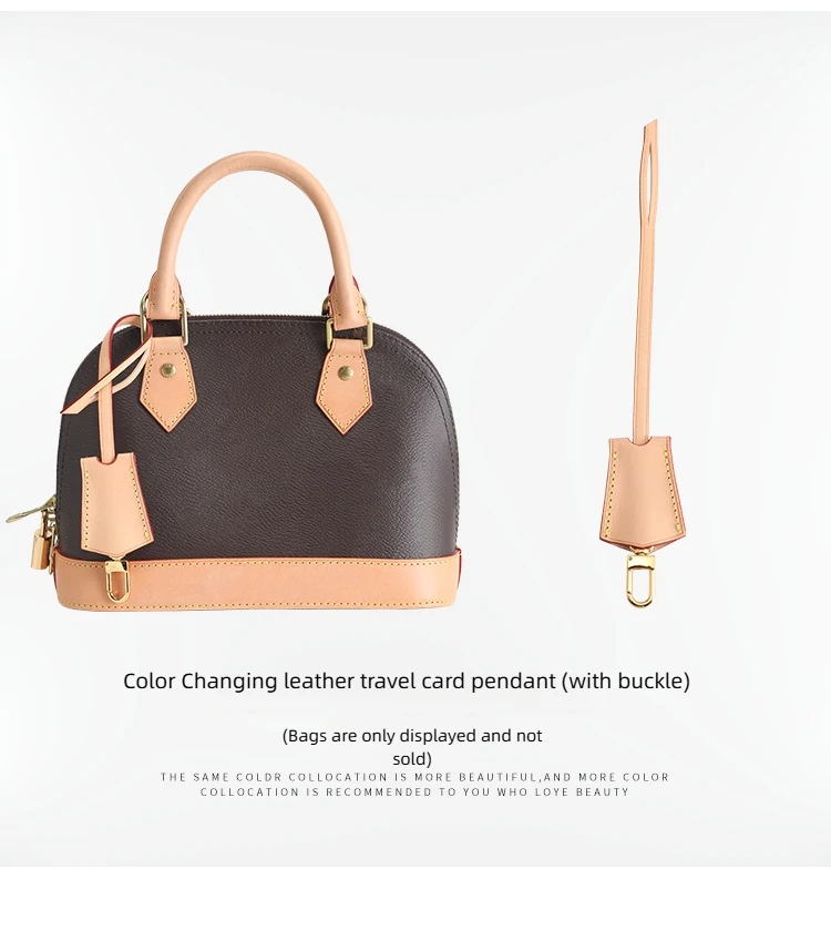 Bag Charm for Speedy 25 30 Fashion High-End Bag Boarding Luggage Tag Keychain Hang Tag Bag Accessories
