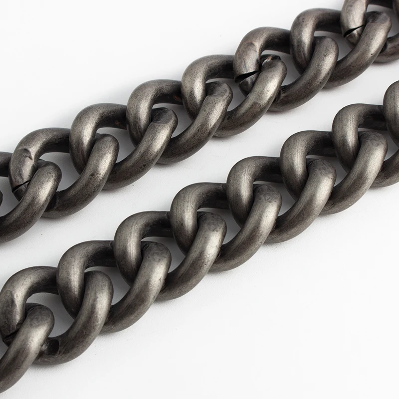 1-10 Meters 11mm 13mm 17mm 22mm rainbow Aluminium Chain Light weight chain for hand bag purse adjusted strap Handbag Straps Bag