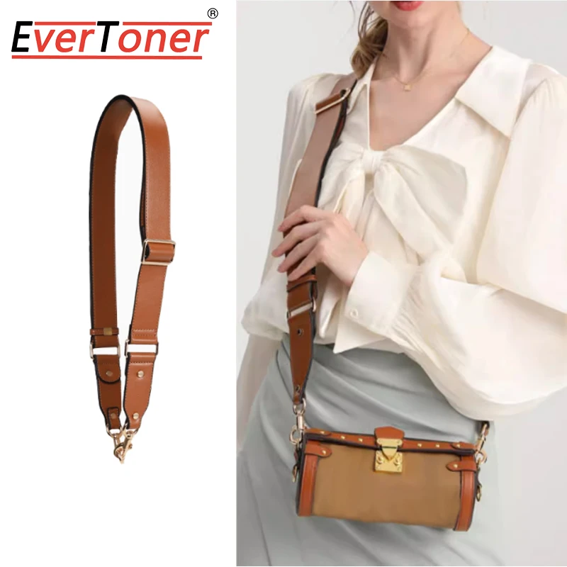 EverToner Leather For Women Handbag Adjustable Shoulder Strap Crossbody Bag Handbag Strap Replacement Bag Accessories