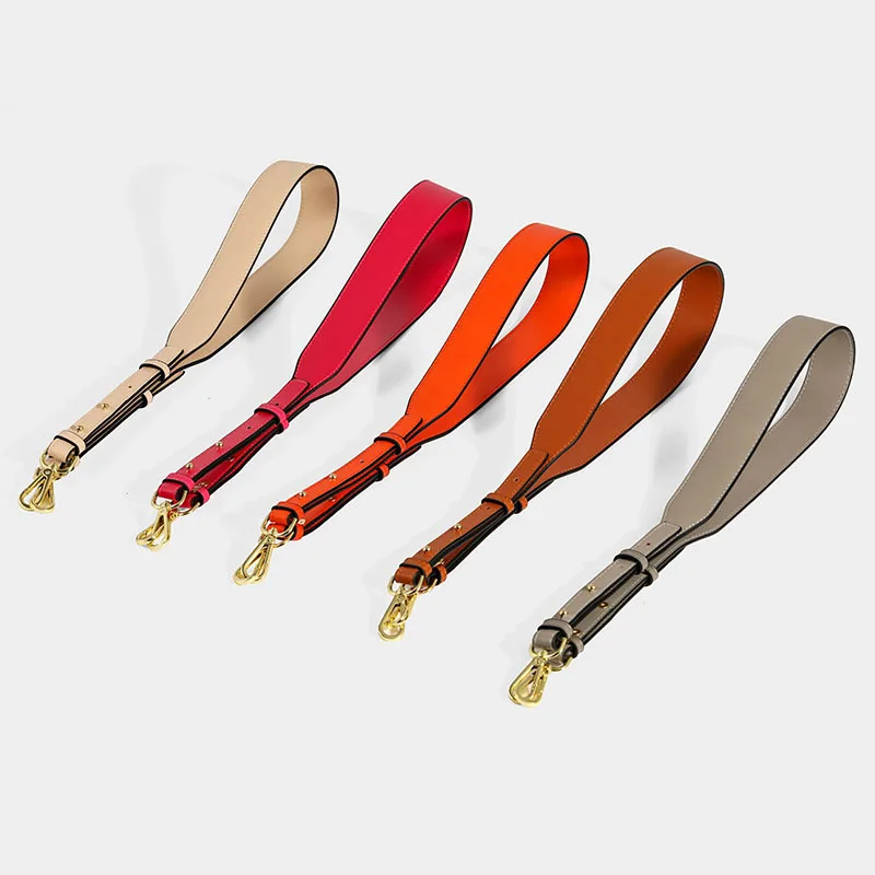 103-113cm Adjustable Genuine Leather Shoulder Crossbody Bag Strap Replacement Handbag Belt Women Purse DIY Bags Accessory Custom
