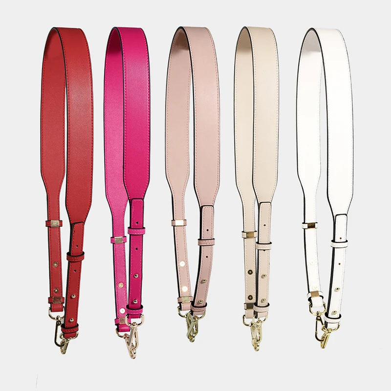 103-113cm Adjustable Genuine Leather Shoulder Crossbody Bag Strap Replacement Handbag Belt Women Purse DIY Bags Accessory Custom