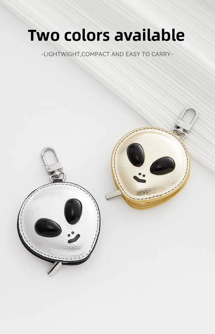 Alien Bag Charm For Women Durable Fashion High-quality Bag Hanging Headphones Storage Bag Keychain Bag Decoration