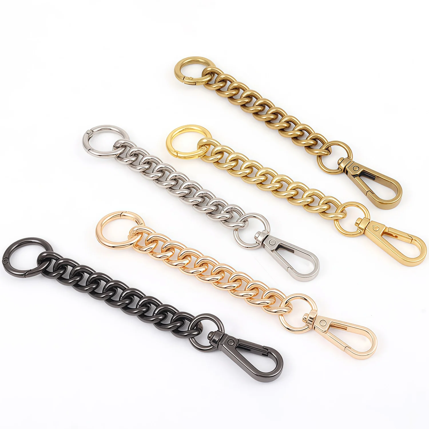 Purse Chain Bag Chain Replacement Accessories Extender Strap for Bags Purses DIY Purse Chain